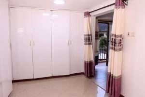 Built-in wardrobes in the Ruiru villa