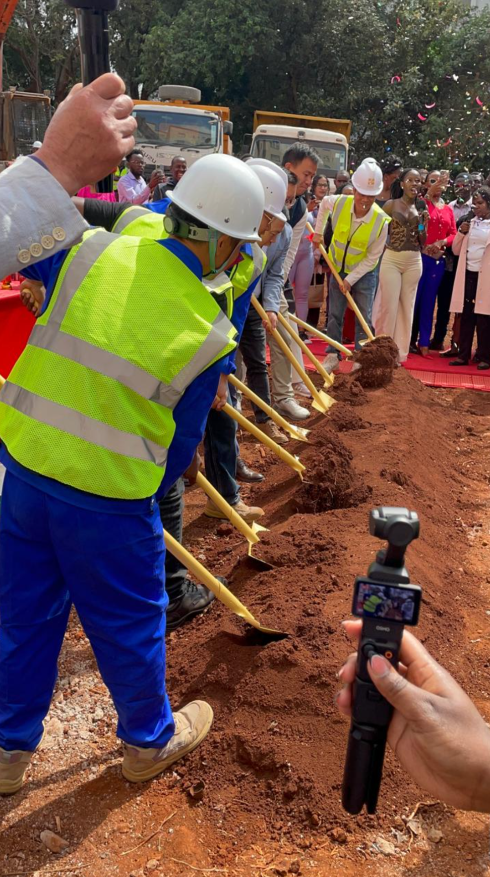 Groundbreaking activity at Belgravia Place