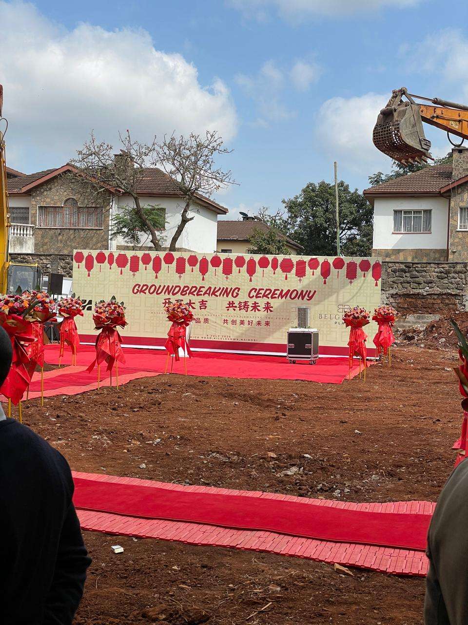 Belgravia Place groundbreaking ceremony in Nairobi