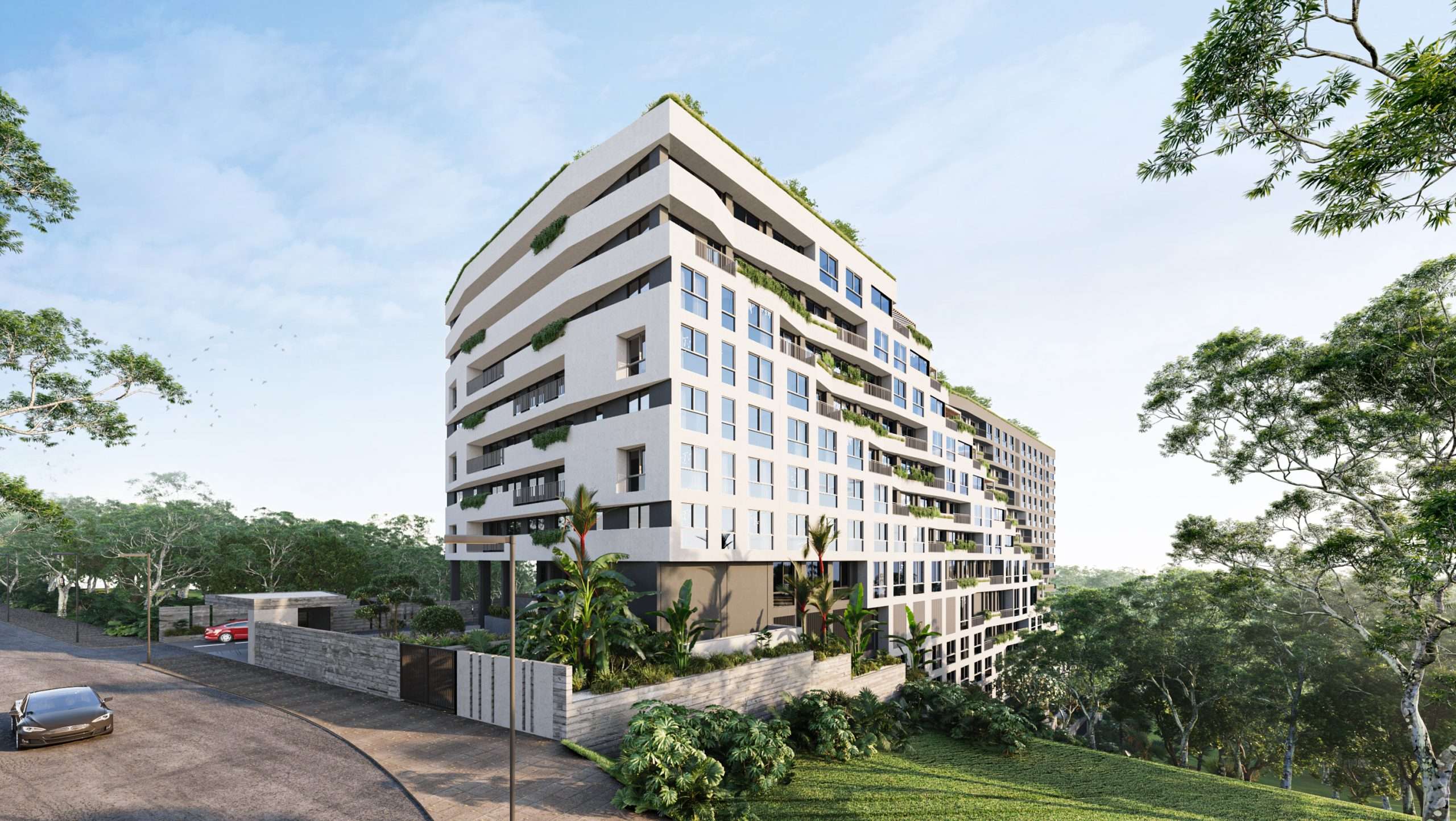 The Terraces at Arboretum project rendering